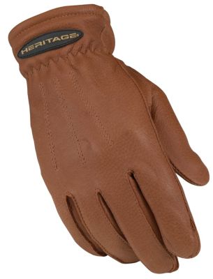 Heritage Deerskin Trail Gloves - Mens