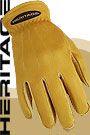Heritage Deerskin Winter Trail Gloves - Ladies