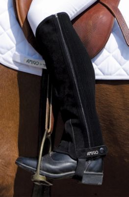 Amigo By Horseware Adult Nubuck Half Chaps