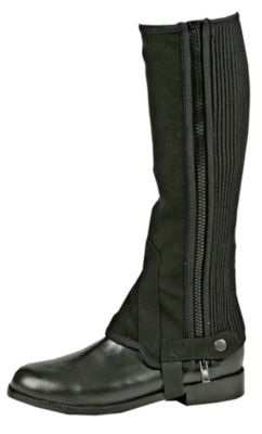 Amigo by Horseware Kids Nubuck Half Chaps Best Price