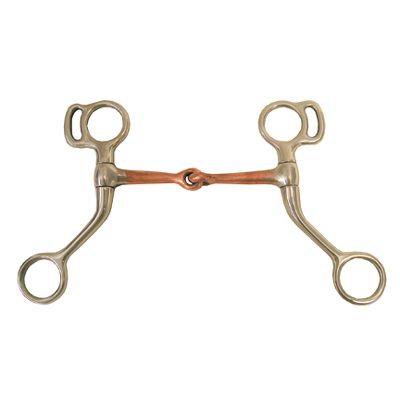 Coronet Bits Pony Western Copper Mouth Training Bit