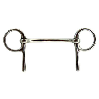 Coronet Bits Miniature Half Cheek Mullen Mouth Drving Bit