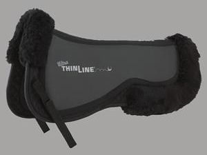 Ultra ThinLine Trifecta Cotton Half Pad with Sheepskin