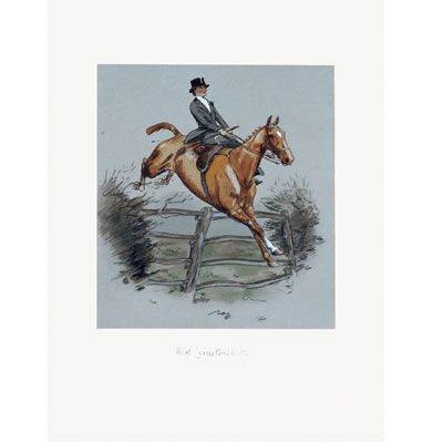 High Leicestershire Ltd Edition Art Print by Snaffles