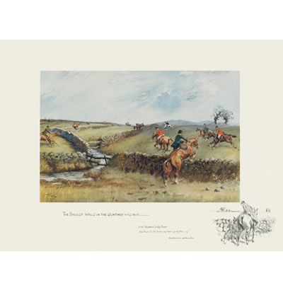 The Biggest Walls In The Country Ltd Edition Art Print By Snaffles