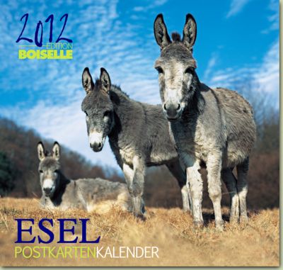 Gabriele Boiselle Donkey Post Card Calendar 2012 Best Price