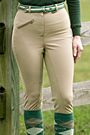 TuffRider Ladies Performance Poly-Microfiber Pro Extended Patch Riding Breeches