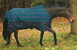 TuffRider 600D Plaid Turnout Horse Blanket