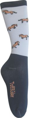 Tuffrider Small Running Horses Kids Sock