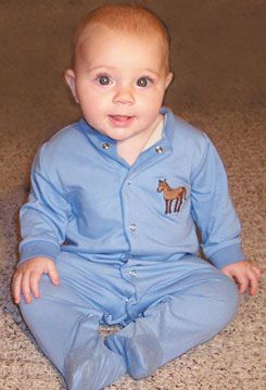 Equine Couture Baby Sleep Suit