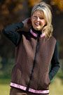 Equine Couture Quilted Ribbon Vest