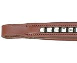 Henri de Rivel Square Diamond Jewel Browband