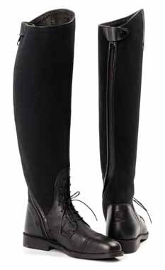 TuffRider Canvas Slide Zip Field Boot font color000080 SIZE 65 COLOR font