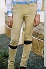 Tuffrider Child's Light Cotton Side Zip Jodhpurs  