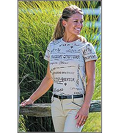 Equine Couture Ladies Graffiti Tee