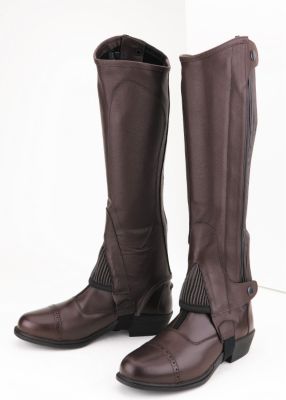 Tuffrider Adult Top Grain Half Chaps