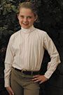 TuffRider Middleburg Long Sleeve Show Shirt-Girls