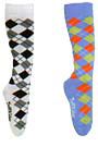 Tuffrider Ladies Small Argyle Socks