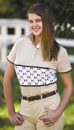 Equine Couture Tuscany Short Sleeve Polo Shirt