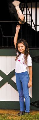 TuffRider Ventilated Kids Schooling Tights