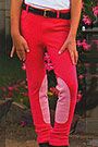 Tuffrider Whimsical Horse Embroidered Children's Pull On Jodhpurs