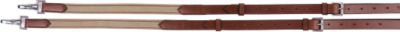 Henri de Rivel Leather Side Reins With Elastic Insert