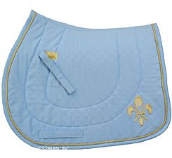The Fleur De Lis Dressage Saddle Pad