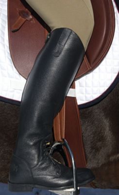 Tuffrider Pebble Grain Slide Zip Field Boot Picture