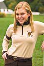 Equine Couture Ladies Oxford Zip Neck