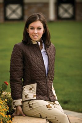 Equine Couture Ladies Oxford Polo Jacket
