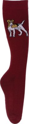 TuffRider Ladies EcoGreen Bamboo Jack Russell Socks