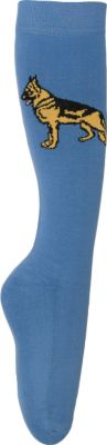 TuffRider Ladies EcoGreen Bamboo German Shepherd Socks 