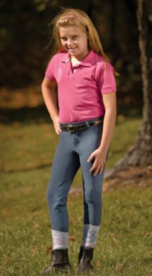 TuffRider Kids Ribb Low Rise Riding Breeches