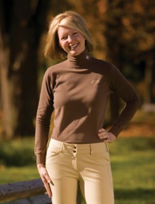 Equine Couture Ladies Heritage Turtleneck Top