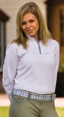 Equine Couture Ladies F3 Long Sleeve Polo Shirt 