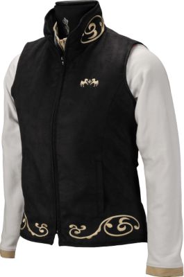 Equine Couture Ladies Plus Size Valencia Suede Vest