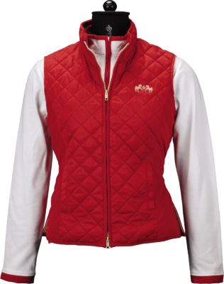 Equine Couture Ladies Plus Size Spinnaker MicroSuede Vest