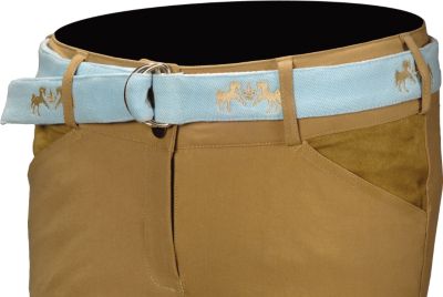 Equine Couture Ladies Oceanic Ribbon Belt