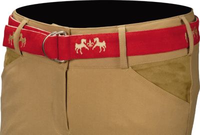 Equine Couture Ladies Royal Caliber Suede Belt
