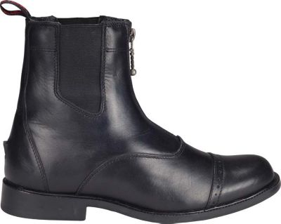 TuffRider Mens Baroque Front Zip Paddock Boots