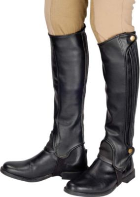 TuffRider Adult Grippy Grain Half Chaps