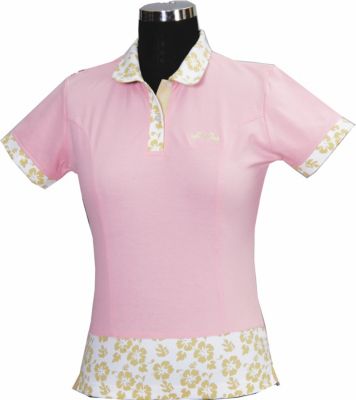 Equine Couture Kids Hawaiin Short Sleeved Polo Shirt Best Price