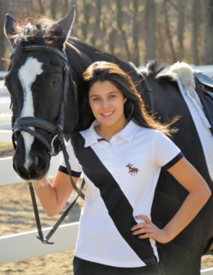 Tuffrider Ladies Plus Size Hurlingham Polo Shirt Best Price