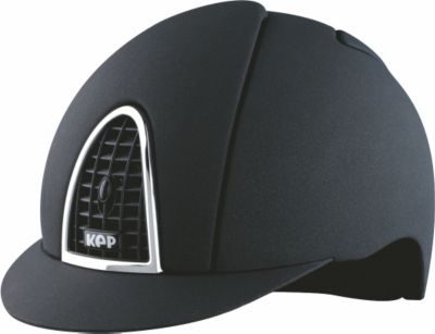KEP Italia Mica Riding Helmet with Black Grid