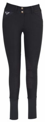 EcoGreen by TuffRider Ladies Sierra Bamboo Knee Patch Riding Breech Best Price