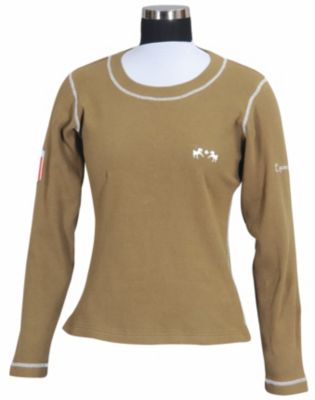Equine Couture Ladies Plus Size Hannover Long Sleeve Shirt Best Price