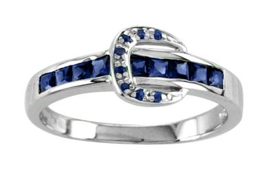 Kelly Herd Channel Set Buckle Ring