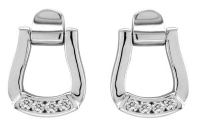 Kelly Herd Oxbow Stone Base Earrings