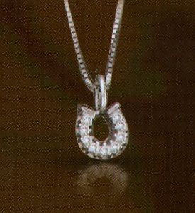 Kelly Herd Baby Horseshoe Pendant