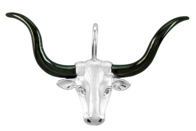 Kelly Herd Longhorn Pendant